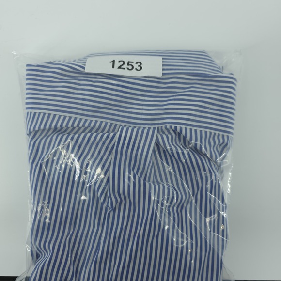 Ralph Lauren Shirt Mens Large Cotton Stretch Striped Button Up Red Pony - Picture 8 of 8